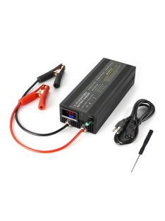 LifePO4 akkumulátor töltő, labortáp, 0-60A, 0-15V