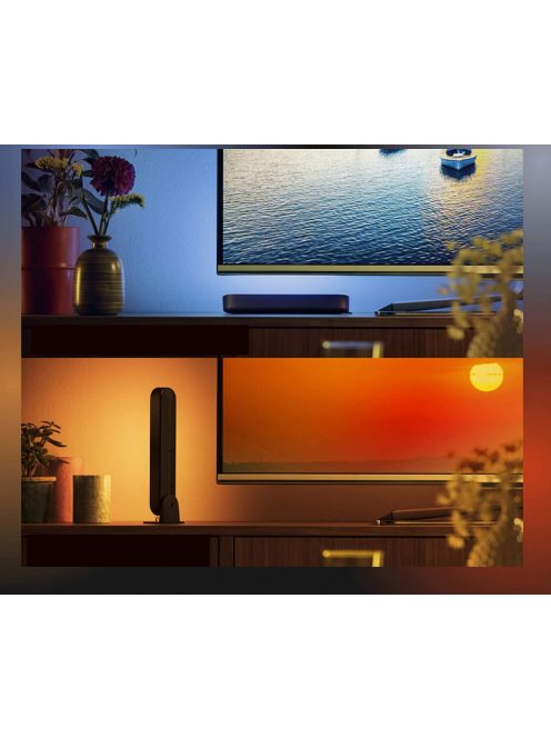 Philips Hue Bridge plus Philips Hue White and Color Ambiance Play single 