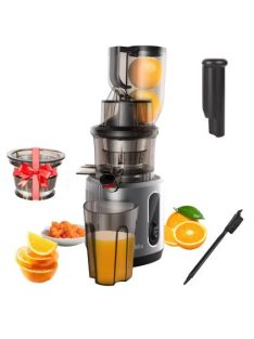  Cold Press Juicer with 75mm Feed Chute, 200W 40-65RPM Powerful Motor Slow Masticating Juice Extractor Fits Whole Fruits