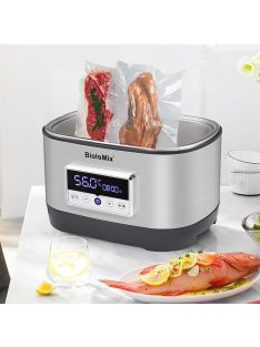   BioloMix 6th generation Stainless Steel Sous Vide Oven Pro 8L Accurate Temperature Touch Control Water Circulator Bath Cooker