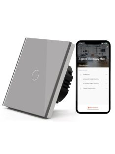 Zigbee Touch Switches 1Gang 1Way Grey NEUTRAL WIRE need