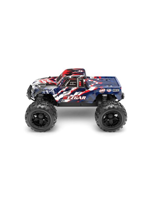 RC Auto 1:16 Scale Remote Control Truck, 4WD High Speed 40+ Kmh All Terrains Electric Toy Off Road RC Vehicle Car Crawler with Rechargeable Batteries