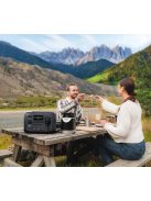 Bluetti AC2A  töltőállomás, szolár generátor 300W / 600W , 204,8Wh hordozható erőmű, 200W hordozható napelem panellel