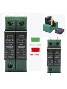 DC oldali túlfeszültség levezető 600VDC 40kA