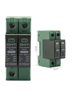 DC oldali túlfeszültség levezető 1000VDC 40kA