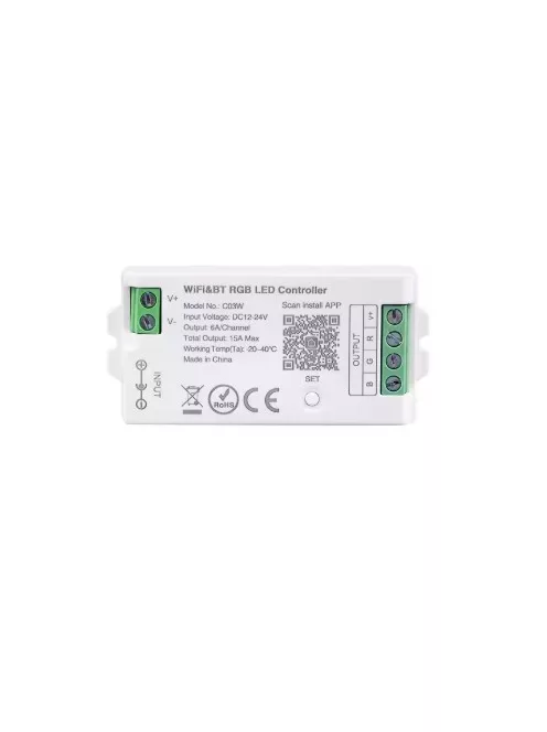 Tuya Wifi ledszalag vezérlő,  LED Controller, RGB