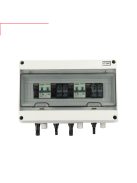 Előszerelt DC biztonsági doboz 2 string be 2 string ki, Napelem DC doboz, DC elosztó doboz 1000V