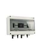 Előszerelt DC biztonsági doboz 2 string be 2 string ki, Napelem DC doboz, DC elosztó doboz 1000V