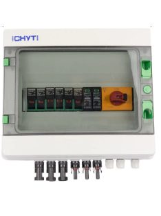   Előszerelt DC biztonsági doboz 3 string be 1 string ki, Napelem DC doboz, DC elosztó doboz 1000V