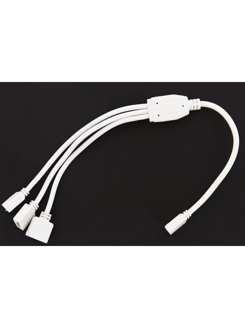 5Pin RGBW Connector HUB 1 to 3 Splitter female extension wire cable
