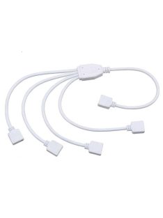 4 ágú RGBW (5 pólusú) elosztó kábel