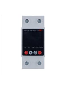   Intelligens kismegszakító,  túlfeszültség védelem, FI relé, késleltető kapcsoló, Tuya WIFI, mobiltelefonról is