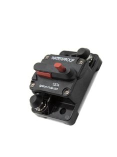   DC megszakító, biztosíték, akkumulátor biztosíték 120A, vízálló, napelem rendszerekhez, autó, hajó, lakóautó, hifi rendszerhez