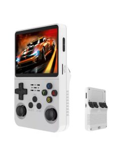   R36 128GB 20000 játék, Konzol, videojáték Nintendo, PS, PS1, GameBoy, fehér