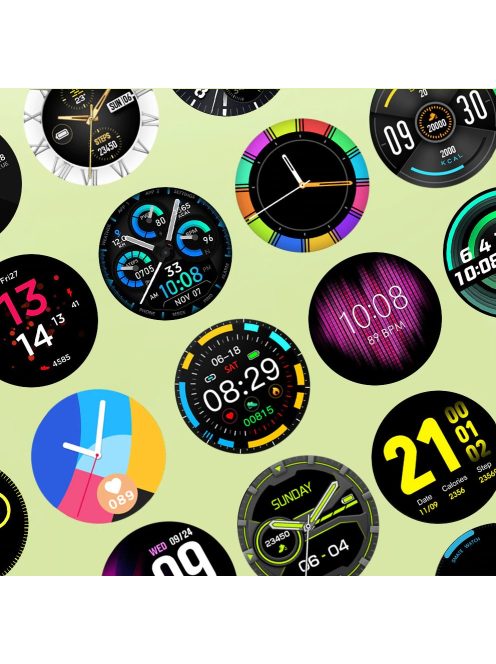 Okosóra, Multifunkcionális, vízálló sport okosóra nőknek, rose pink