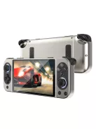 D-50MAX Retro Handheld Game Console – 128 GB – Gray