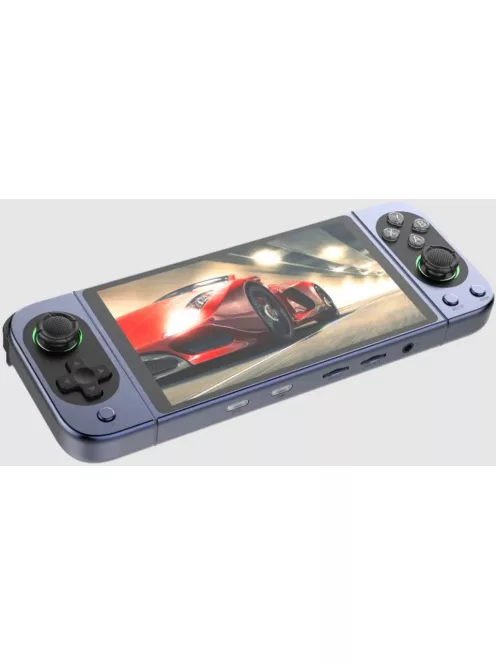 D-50MAX Retro Handheld Game Console – 128 GB – Gray