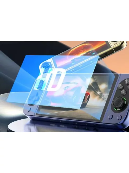 D-50MAX Retro Handheld Game Console – 128 GB – Gray