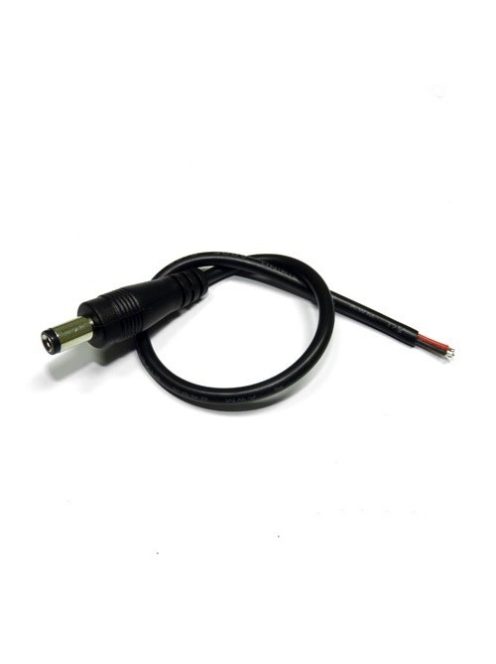 DC Jack Male with 15CM cable for power supply
