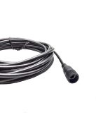 Power Adapter Extension, Male Female Power Cord Extend, 10M, color black IP68