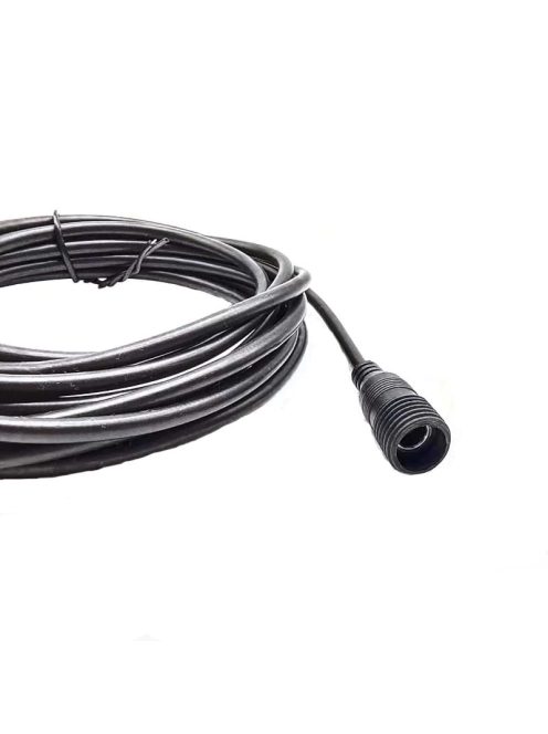 Power Adapter Extension, Male Female Power Cord Extend, 10M, color black IP68