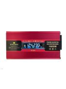 1600W Power Inverter Modified Sine Wave DC 12V to AC 220V