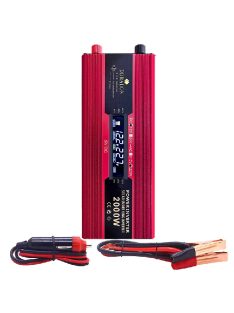 2000W inverter módosított szinuszos DC 12V-ról AC 220V-ra