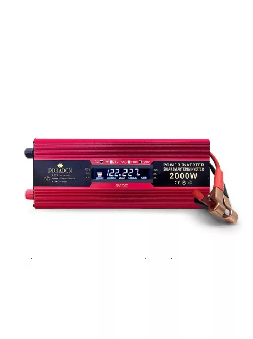 2000W Power Inverter Modified Sine Wave DC 12V to AC 220V