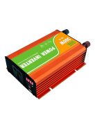 600W/300W inverter tiszta szinuszos DC 12V-ról AC 220V-ra