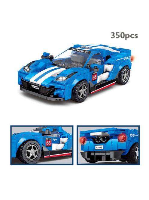  Classic Racing Car Building Blocks - Ford