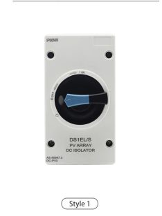 Napelem leválasztó kapcsoló, 4P, DC, IP66