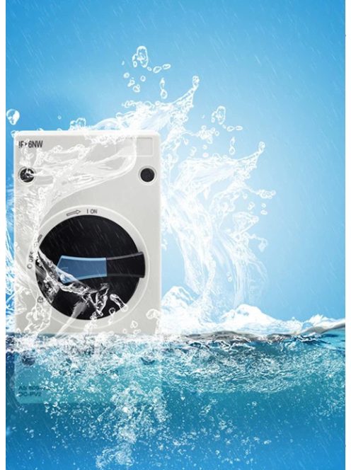 Napelem leválasztó kapcsoló, 4P, DC, IP66