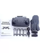 Eachine E58 Emotion 1080P kamera verzió drón, összecsukható karokkal és magasság megtartással