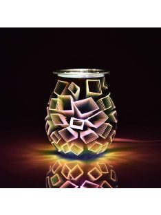   Essential Oil Diffuser Glass Wax Melt Warmer Electric Incense Wax Tart Burner Fragrance Night Light Aroma Decorative Gifts Decor