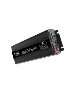 2000W inverter tiszta szinuszos DC 12V-ról AC 220V-ra