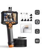 Industrial Endoscope Camera 4.3inch IPS Screen IP67 Waterproof HD1080P 8mm Lens Pipe Sewer Inspection Camera Borescope For Car