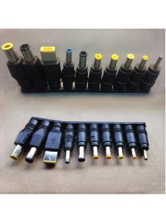   DC csatlakozó szet, szolár generátor, töltő állomás, notebook, laptop 10 db-os univerzális