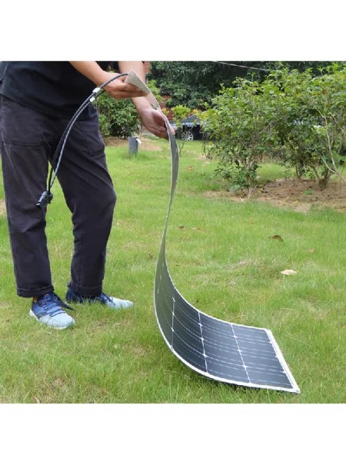 Solar system, Flexible 110W solar panel, 3000W inverter, 10A charger 