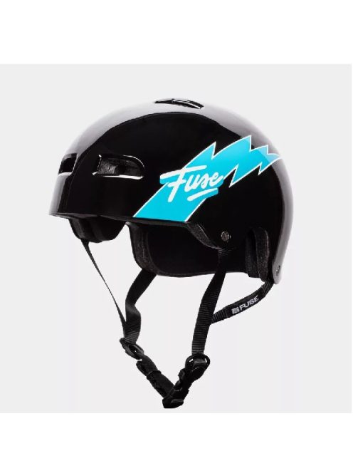 Fuse Alpha Helmet - Glossy Flash Black M-L/57-59