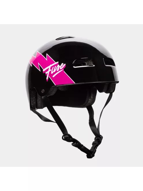 Fuse Alpha Helmet - Glossy Flash Black M-L/57-59