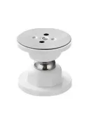 Silicone Door Suck Hotel Household Strong Magnetic Strong Mute Door Touch Silicone Anti-collision Door Stall Door Stopper, white