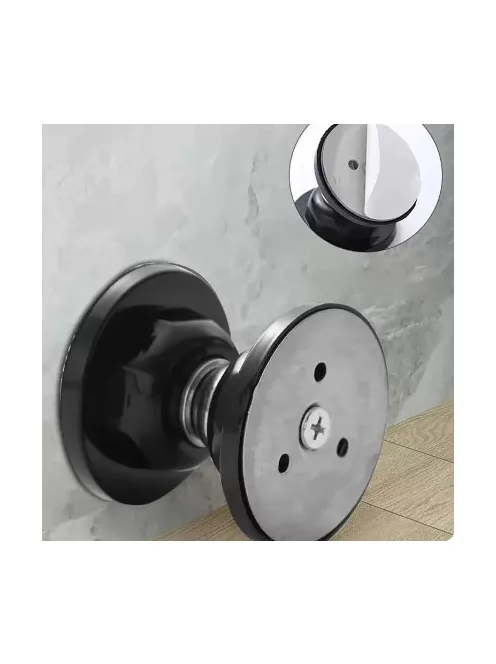 Silicone Door Suck Hotel Household Strong Magnetic Strong Mute Door Touch Silicone Anti-collision Door Stall Door Stopper, white