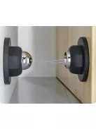 Silicone Door Suck Hotel Household Strong Magnetic Strong Mute Door Touch Silicone Anti-collision Door Stall Door Stopper, black