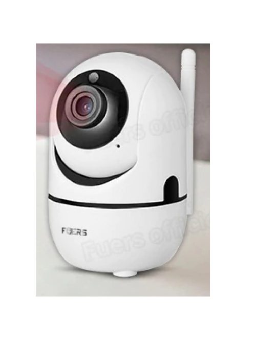 Tuya PTZ IP beltéri kamera, mozgáskövető, WIFI, beltéri, baba figyelő, kétirányú hang kommunikáció, 3 MP, Fuers