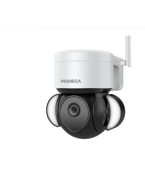 Tuya PTZ IP dóm kamera, forgatható, mozgáskövető, WIFI, kültéri, 5 MP, LED fénnyel ellátva