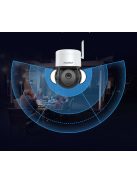 Tuya PTZ IP dóm kamera, forgatható, mozgáskövető, WIFI, kültéri, 5 MP, LED fénnyel ellátva