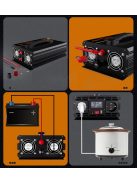 FDIK Premium 4000W / 2000W 12V Pure Sine inverter, RF remote control