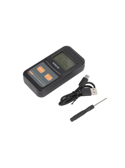 Professzionális hordozható nukleáris sugárzásérzékelő, otthoni biztonsághoz és ipari használatra, Bosean, FS-1000