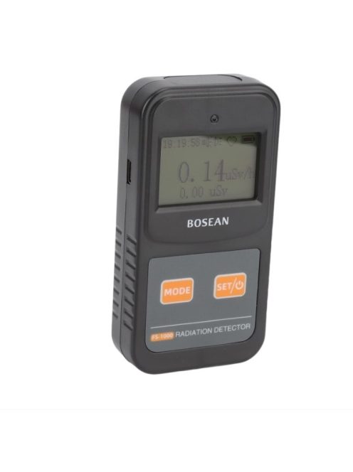 Professzionális hordozható nukleáris sugárzásérzékelő, otthoni biztonsághoz és ipari használatra, Bosean, FS-1000