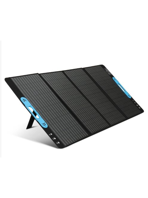 200W Napelem + kábelek, hordozható, rugalmas, összecsukható